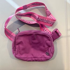 lululemon Fuchsia Crossbody Bag